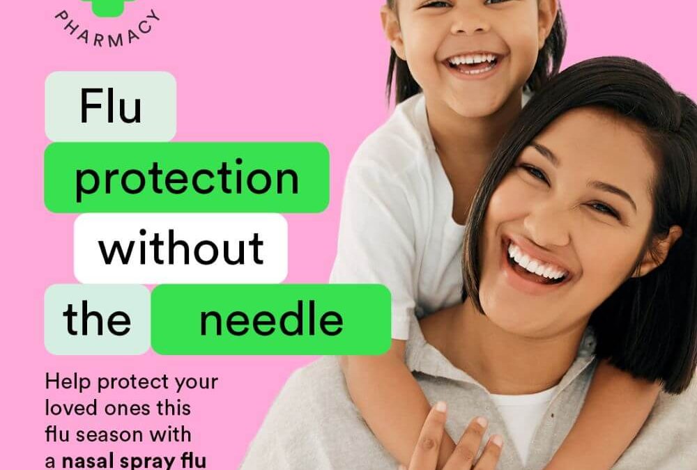 Needle-free flu protection
